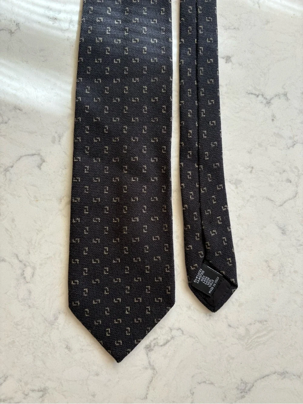 Yves Saint Laurent silk tie